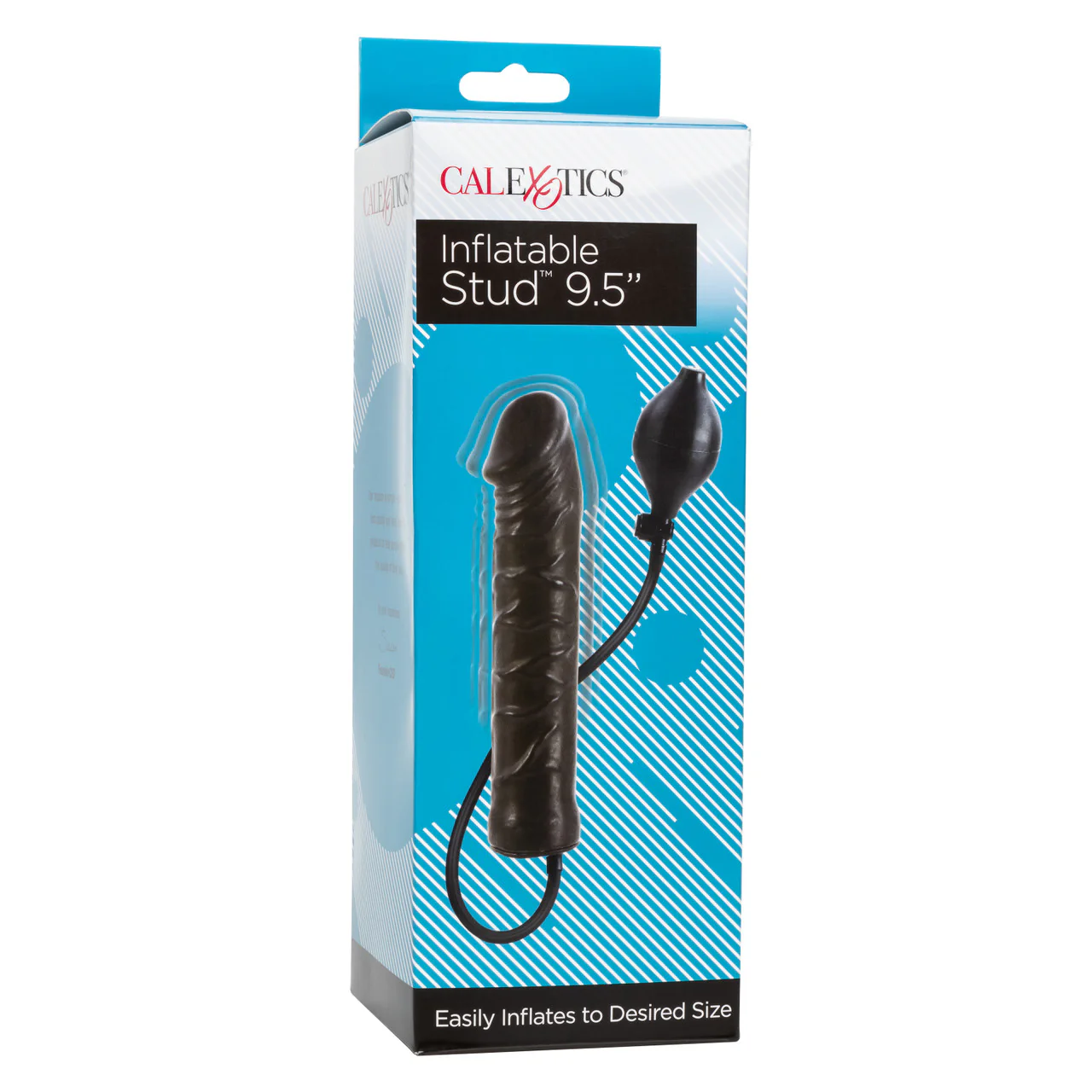 Anal Toys Inflatable Stud Dildo 9.5in - Image 3