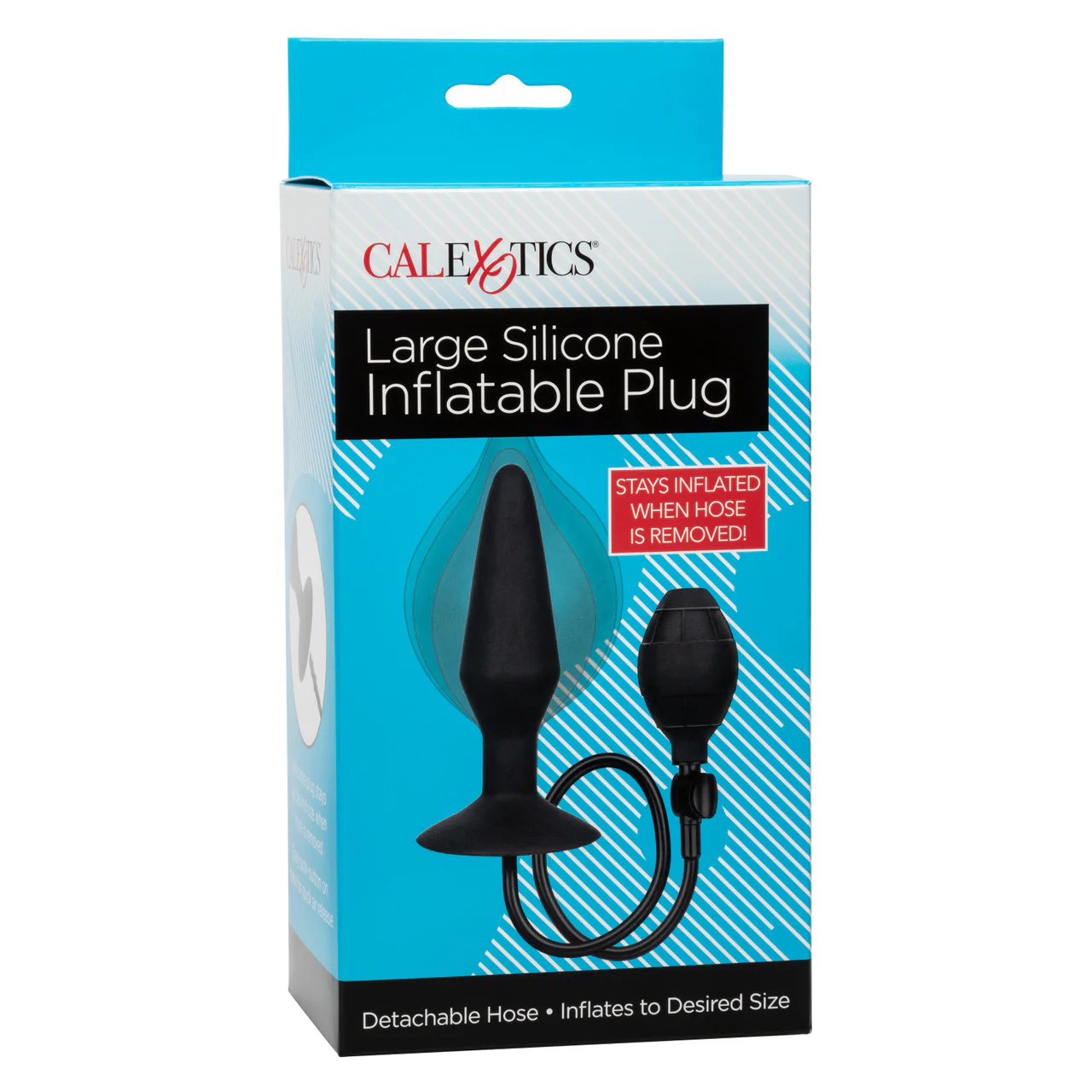 Anal Toys Large Silicone Inflatable Plug - Image 3