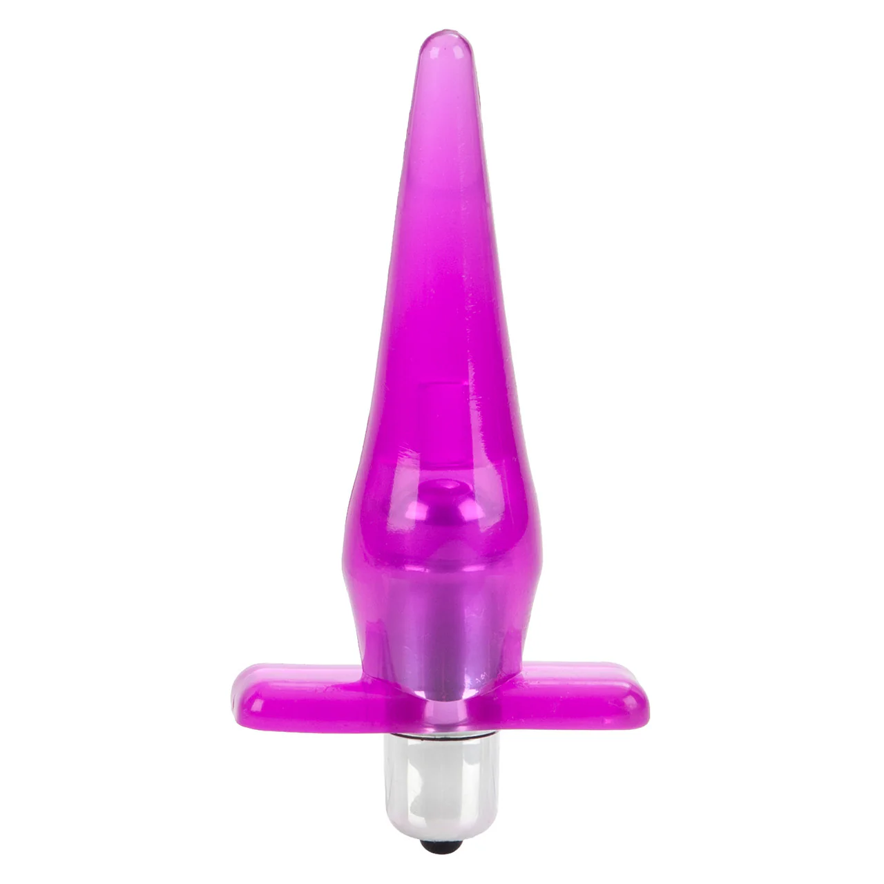Anal Toys Mini Vibro Tease Vibrating Butt Plug - Pink - Image 2