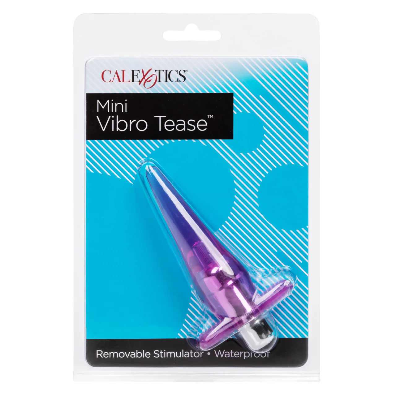 Anal Toys Mini Vibro Tease Vibrating Butt Plug - Pink - Image 3