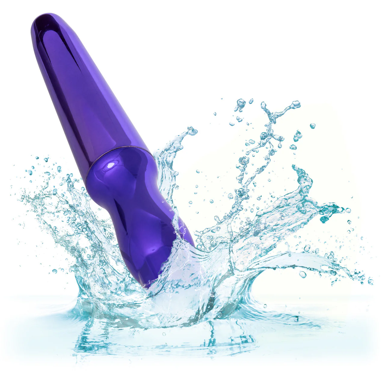 Anal Toys Rechargeable Silicone Anal Probe - Purple - Image 9