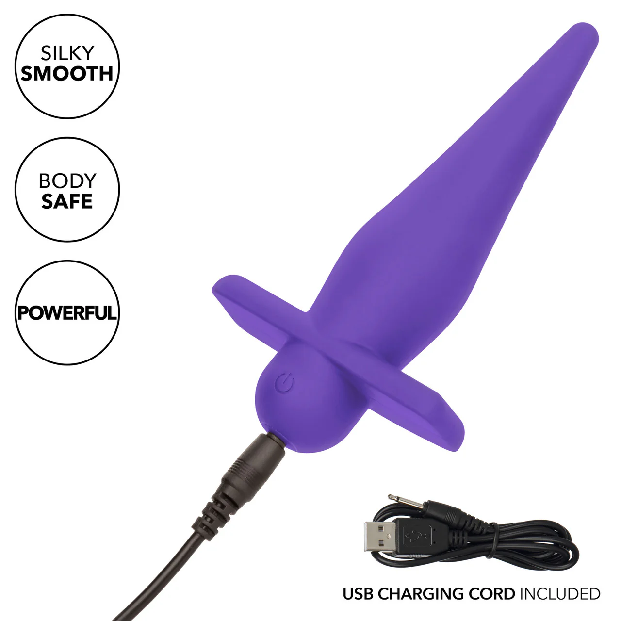 Anal Toys Rechargeable Silicone High Intense Probe - Purple - Image 8