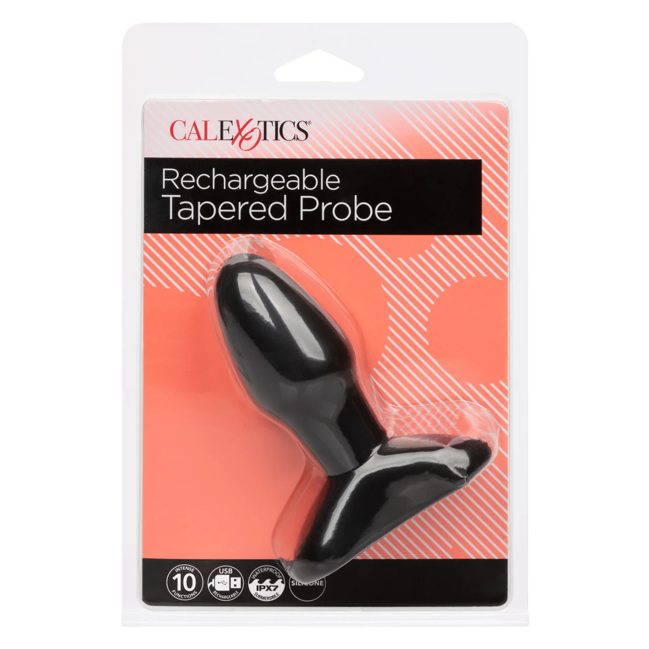 Anal Toys Rechargeable Tapered Probe Silicone Anal Stimulator - Image 3