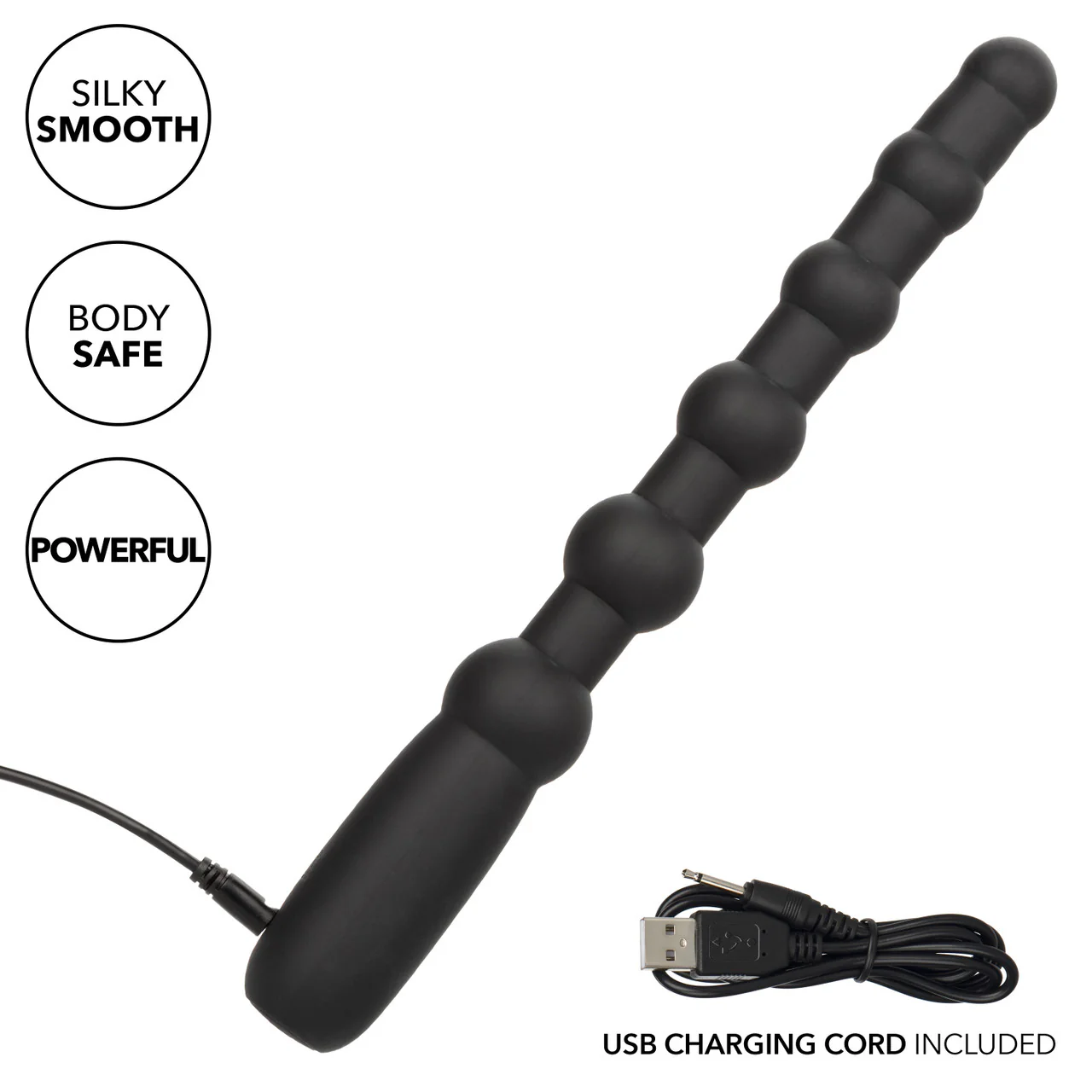 Anal Toys Rechargeable X-10 Silicone Beads - Image 7