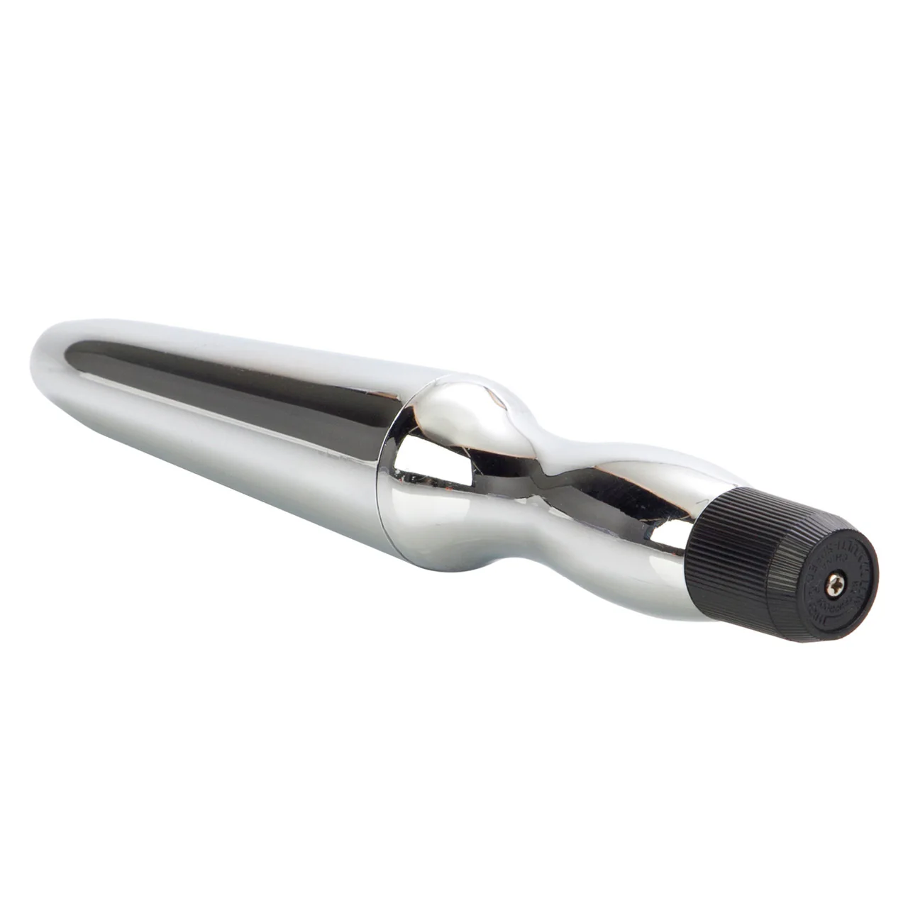 Anal Toys Vibrating Anal Probe Vibrator - Silver - Image 6