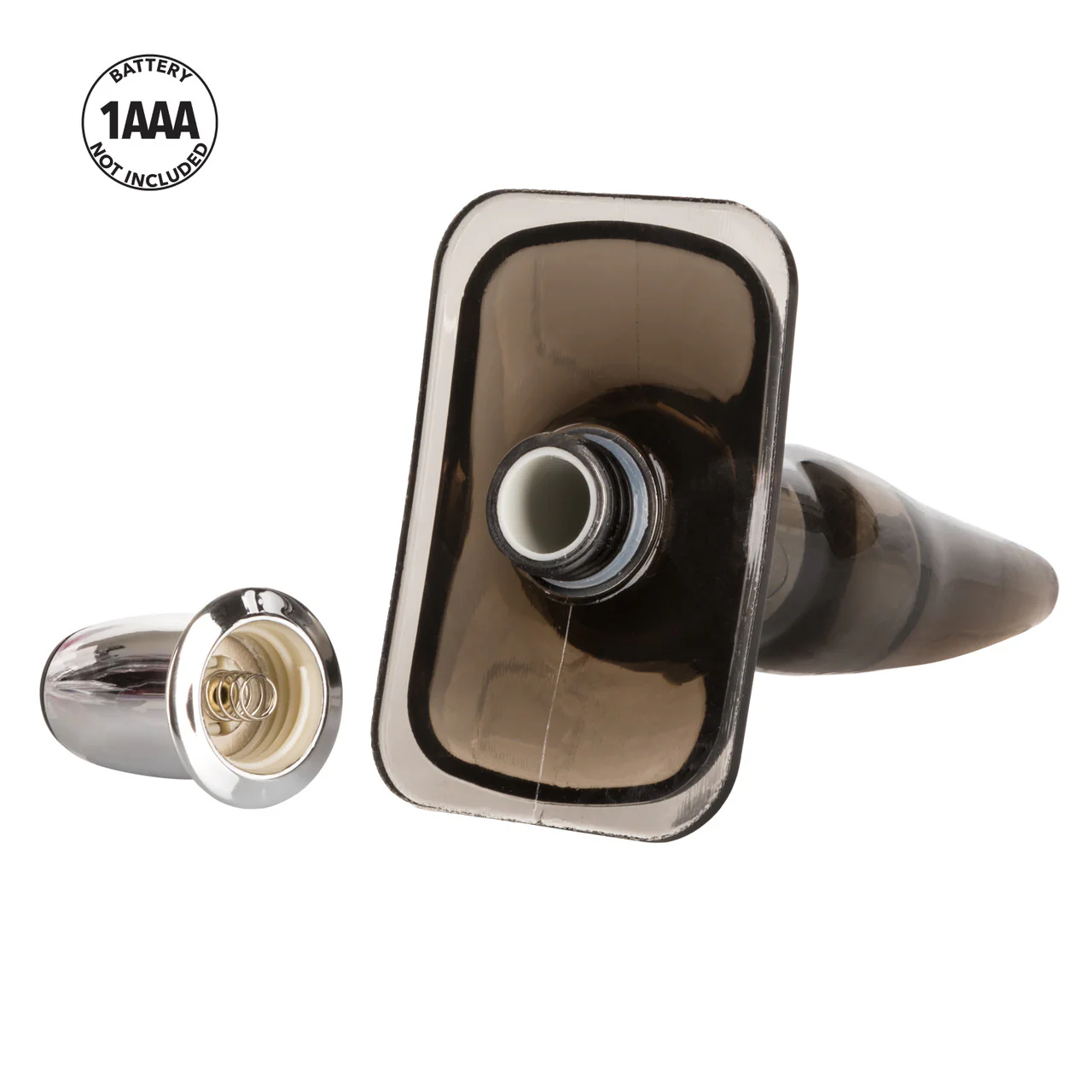 Anal Toys Vibrating High Intensity Probe Butt Plug - Smoke - Image 10