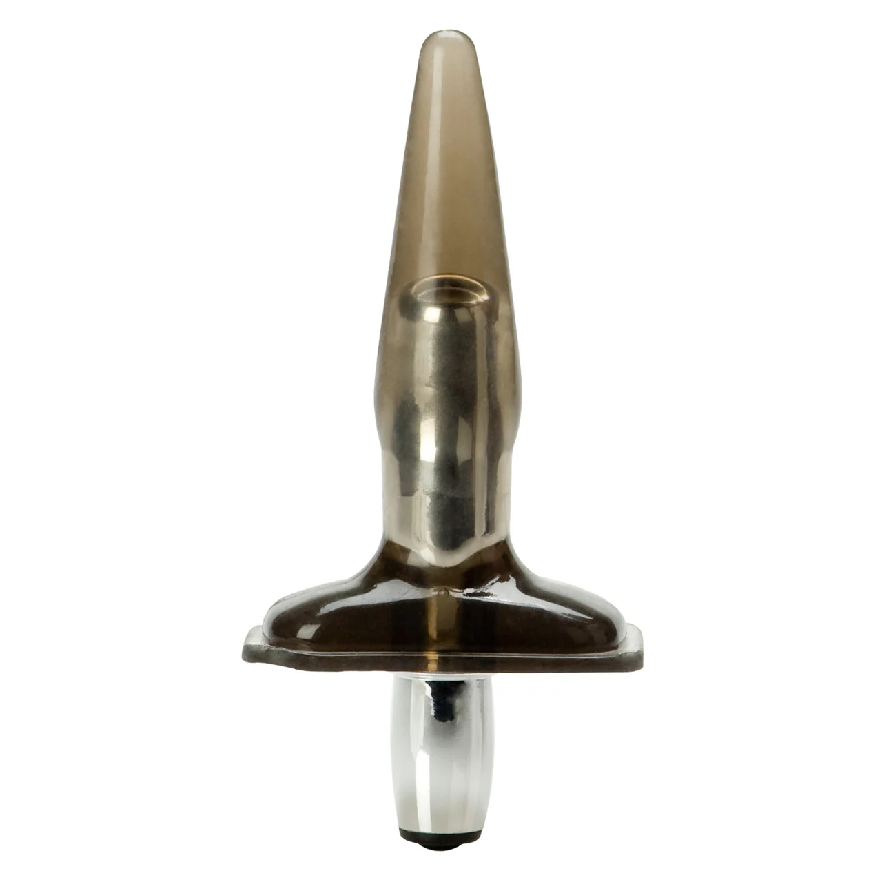 Anal Toys Vibrating High Intensity Probe Butt Plug - Smoke - Image 2