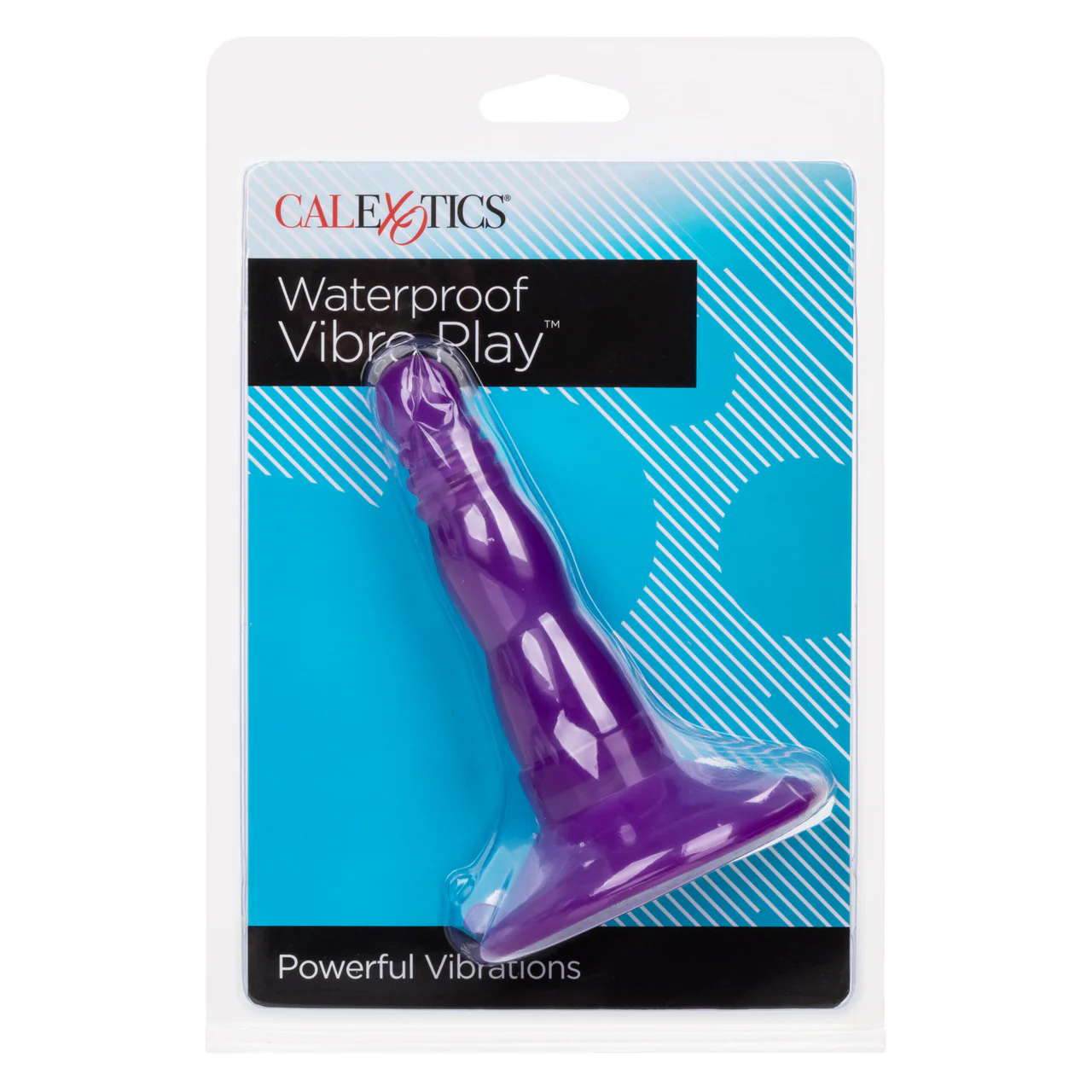 Anal Toys Vibro Play Probe Vibrating Butt Plug - Purple - Image 3