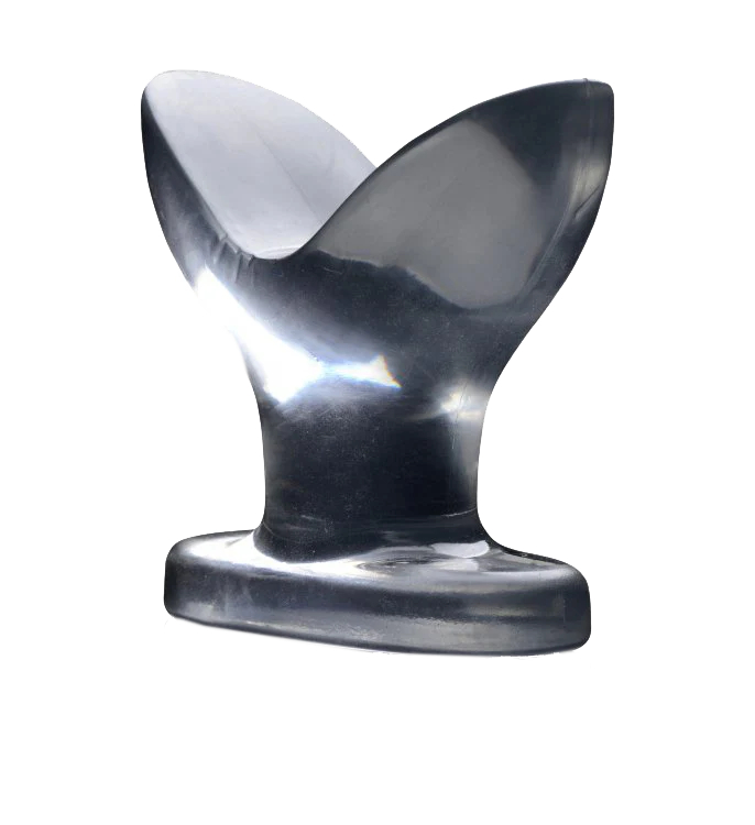 Anchored Clear Anal Plug - Image 2