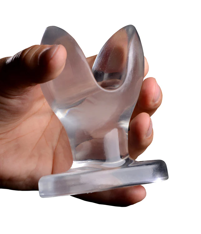 Anchored Clear Anal Plug - Image 6