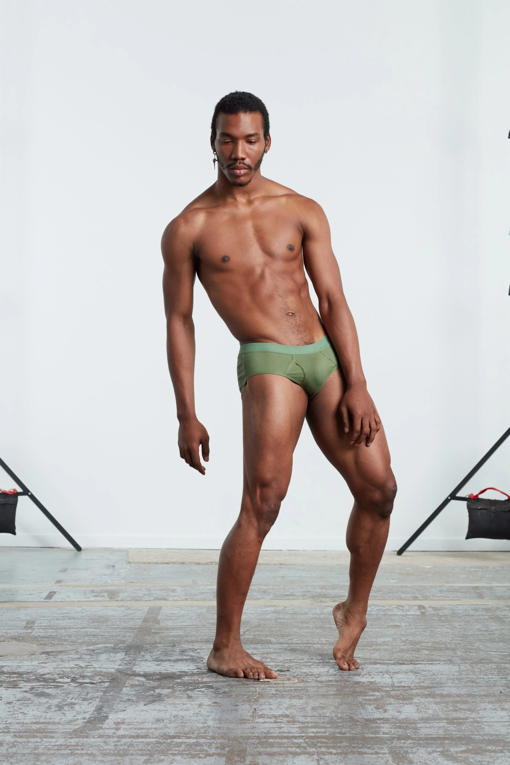 ANDY BRIEFS IN DOLLAR GREEN BY ANDREAS KRONTHALER X YASMINE ESLAMI - Image 6