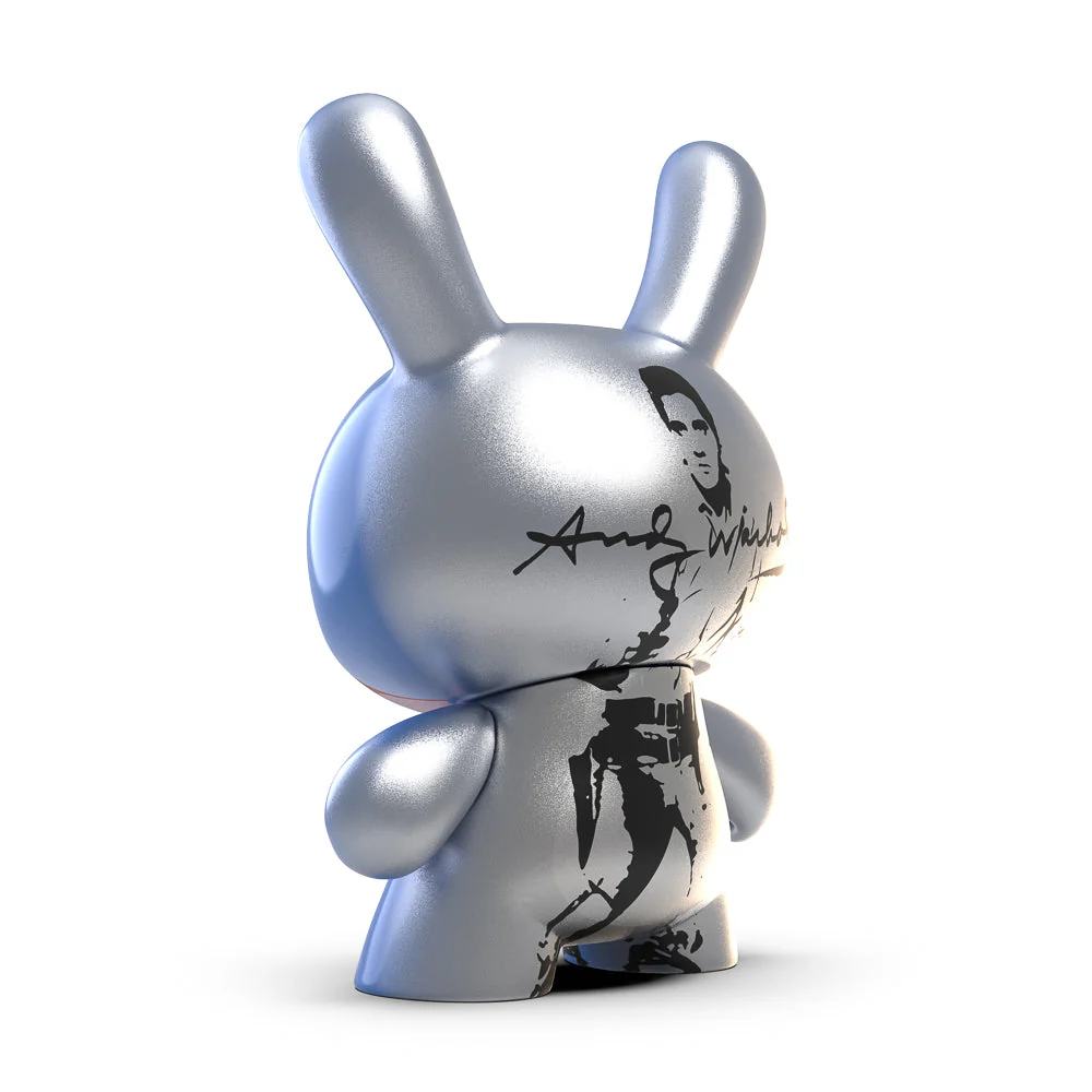Andy Warhol 8” Masterpiece Flaming Star Elvis Dunny Art Figure - Image 6
