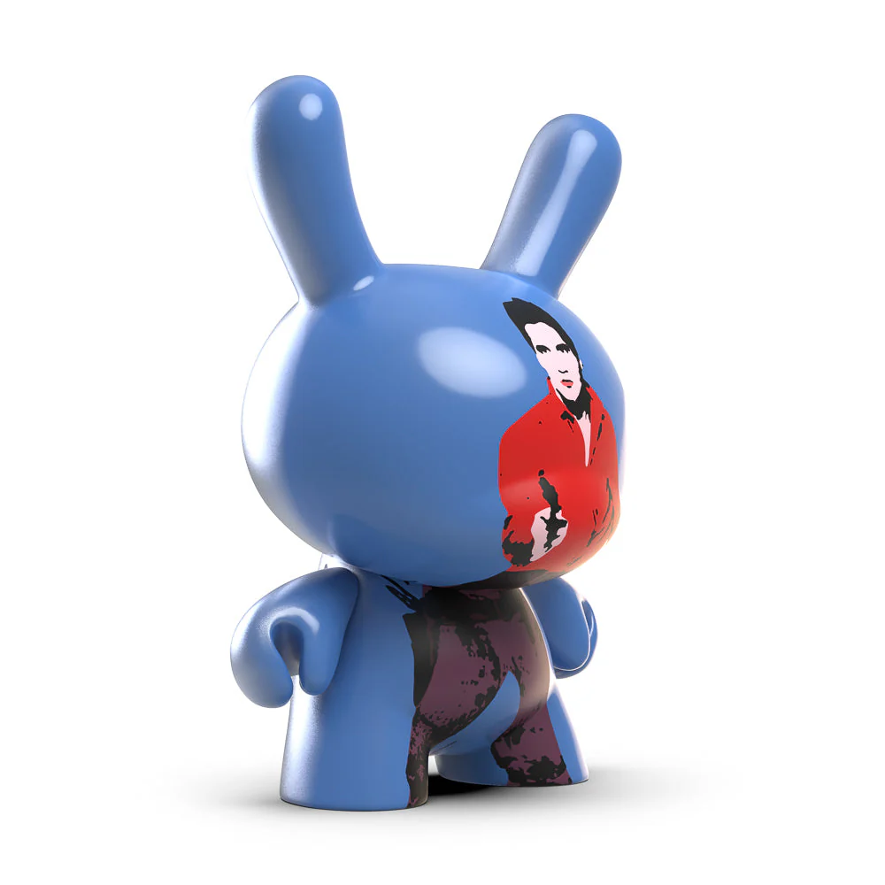 Andy Warhol 8” Masterpiece Flaming Star Elvis Dunny Art Figure - Image 9
