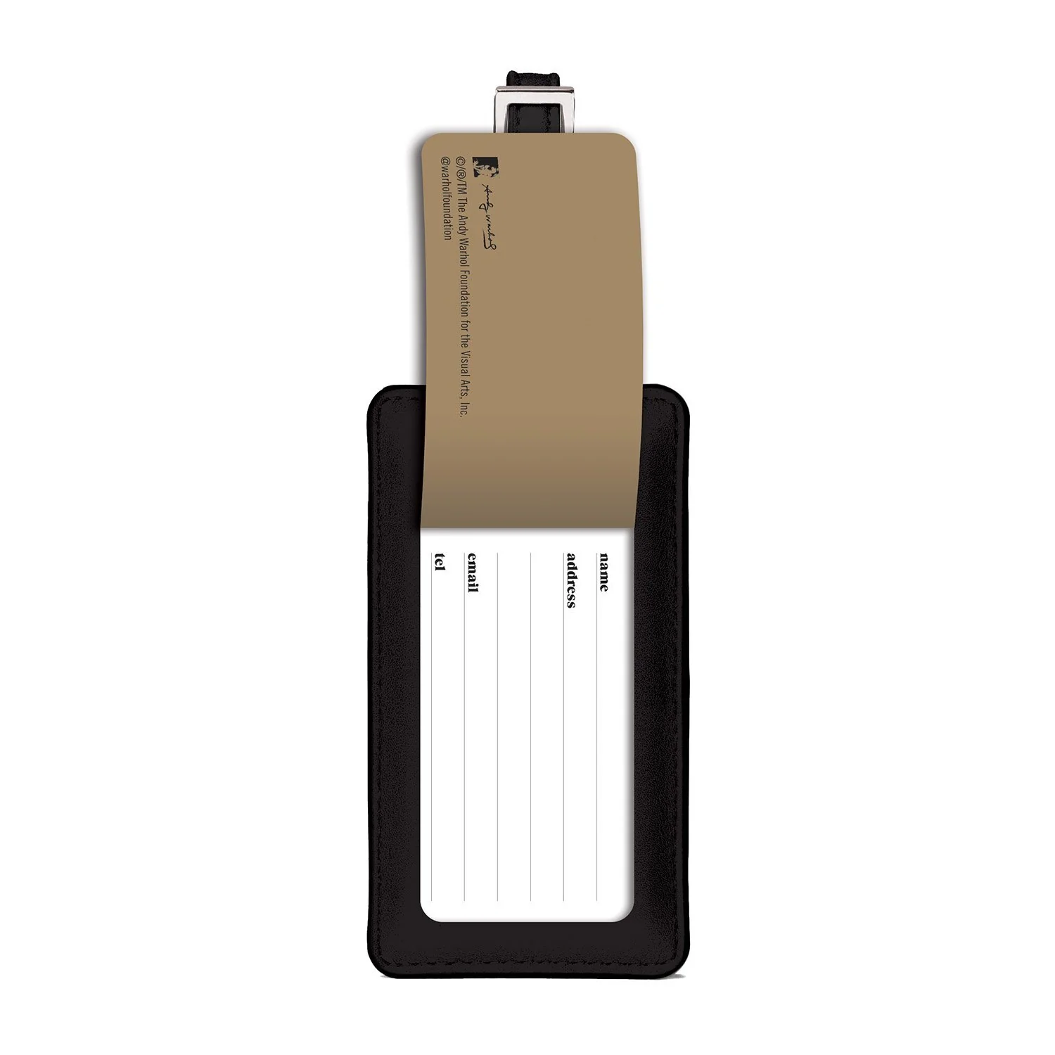 ANDY WARHOL BANANA LUGGAGE TAG - Image 3