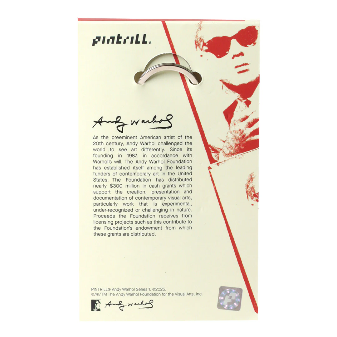 Andy Warhol Bananas Acrylic Keyclip - Image 3
