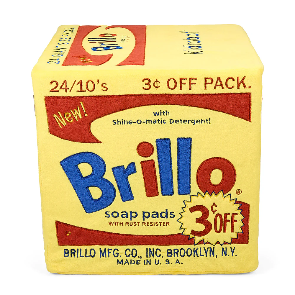 Andy Warhol BRILLO BOX PLUSH by Kidrobot 12 inch - Image 2