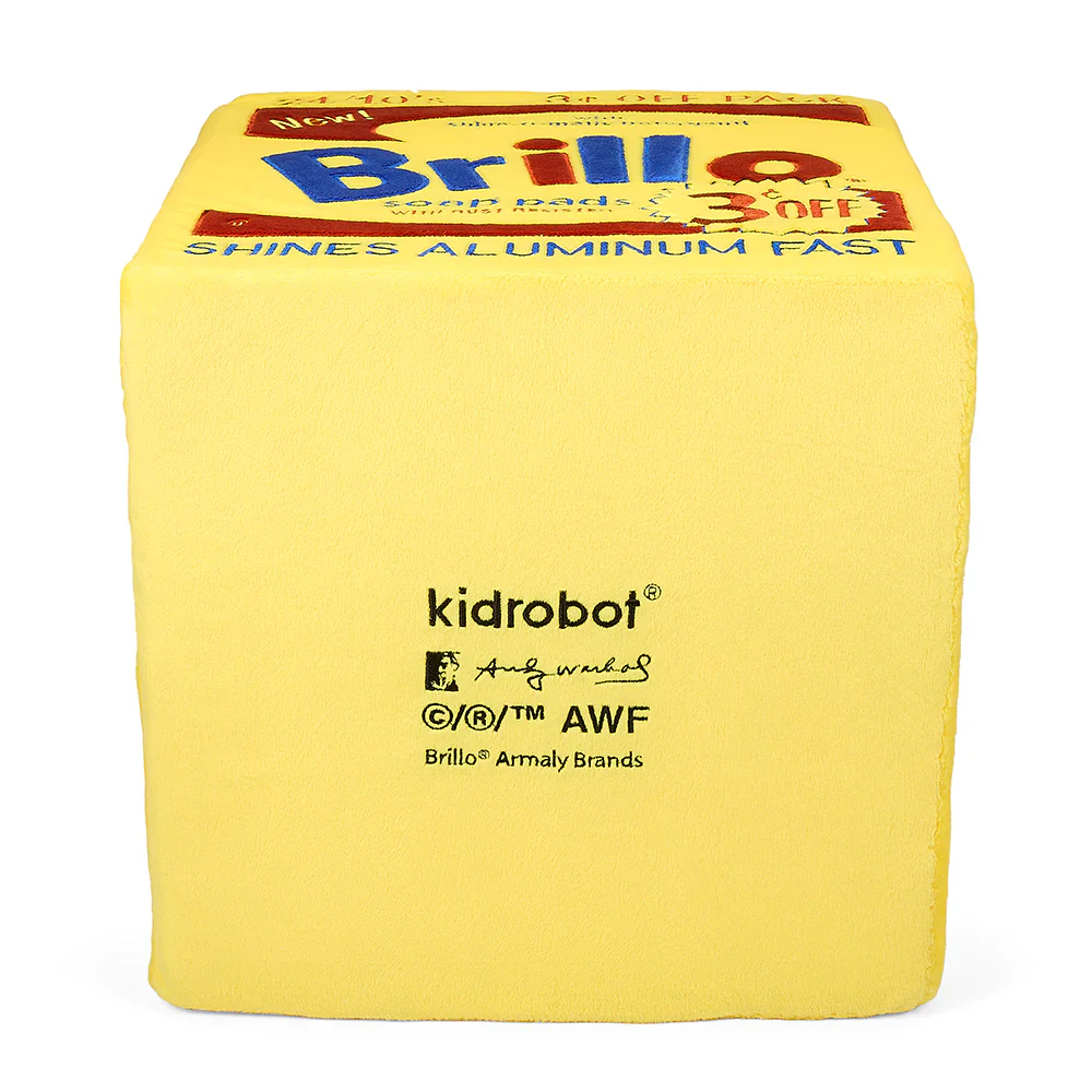 Andy Warhol BRILLO BOX PLUSH by Kidrobot 12 inch - Image 3