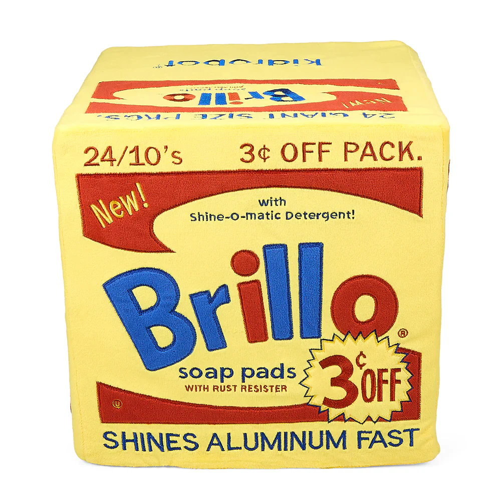 Andy Warhol BRILLO BOX PLUSH by Kidrobot 12 inch - Image 4