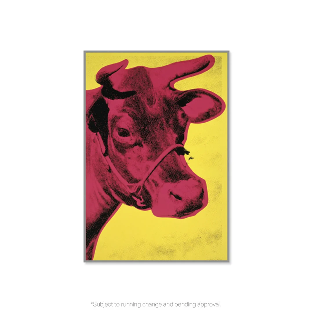 Andy Warhol Cows Yellow/Red Pin - Image 2