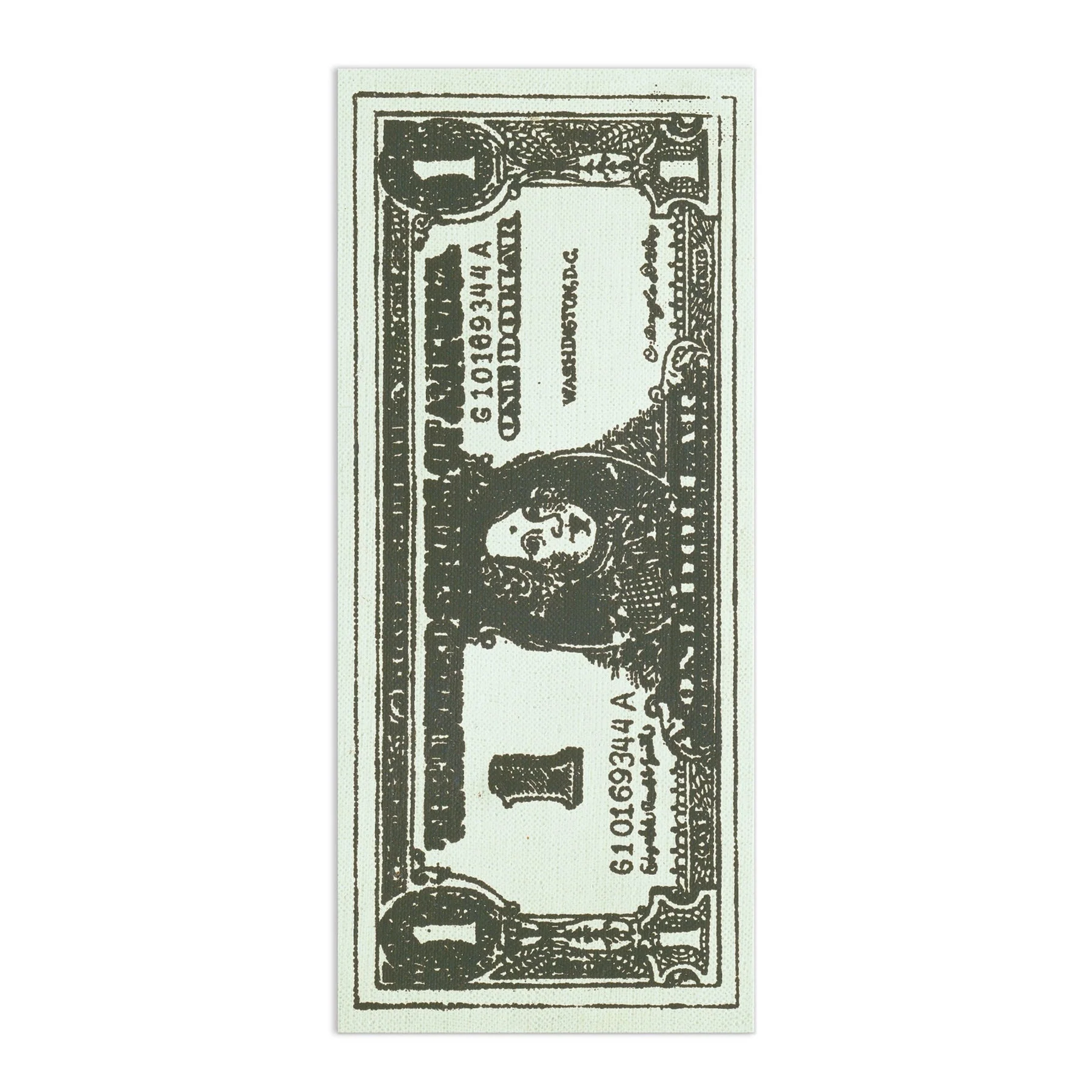 Andy Warhol Dollar Bill Shaped Bookmark - Image 2