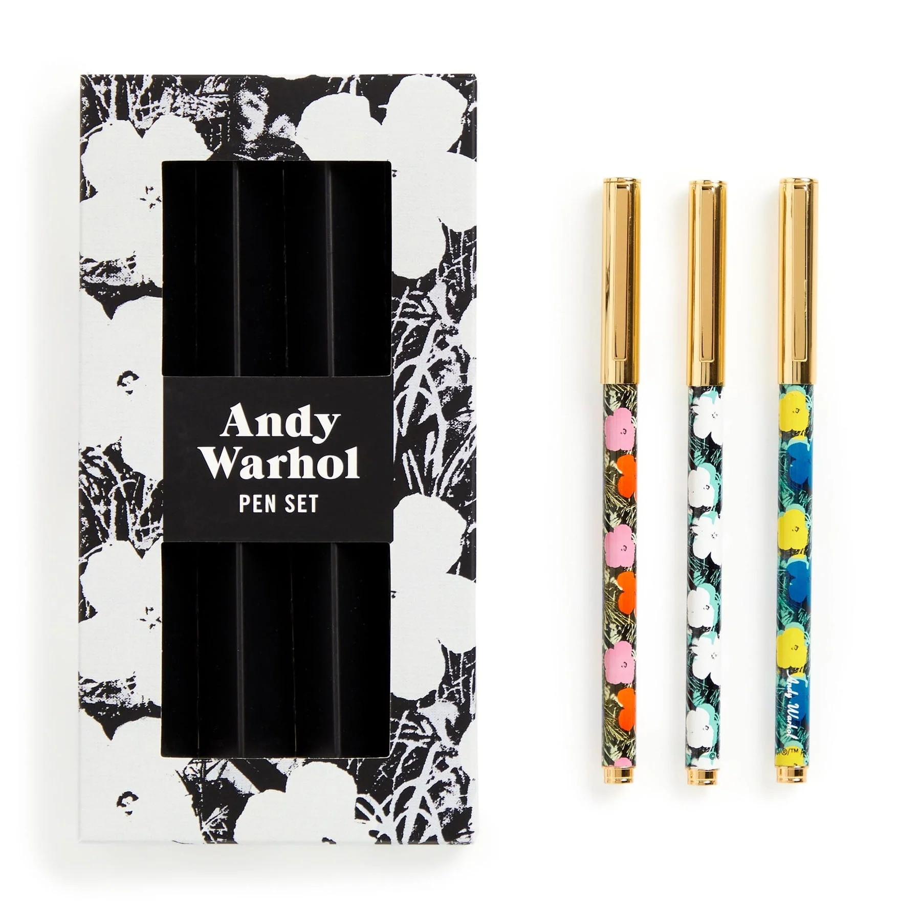 Andy Warhol Flowers Everyday Pen Set - Image 3