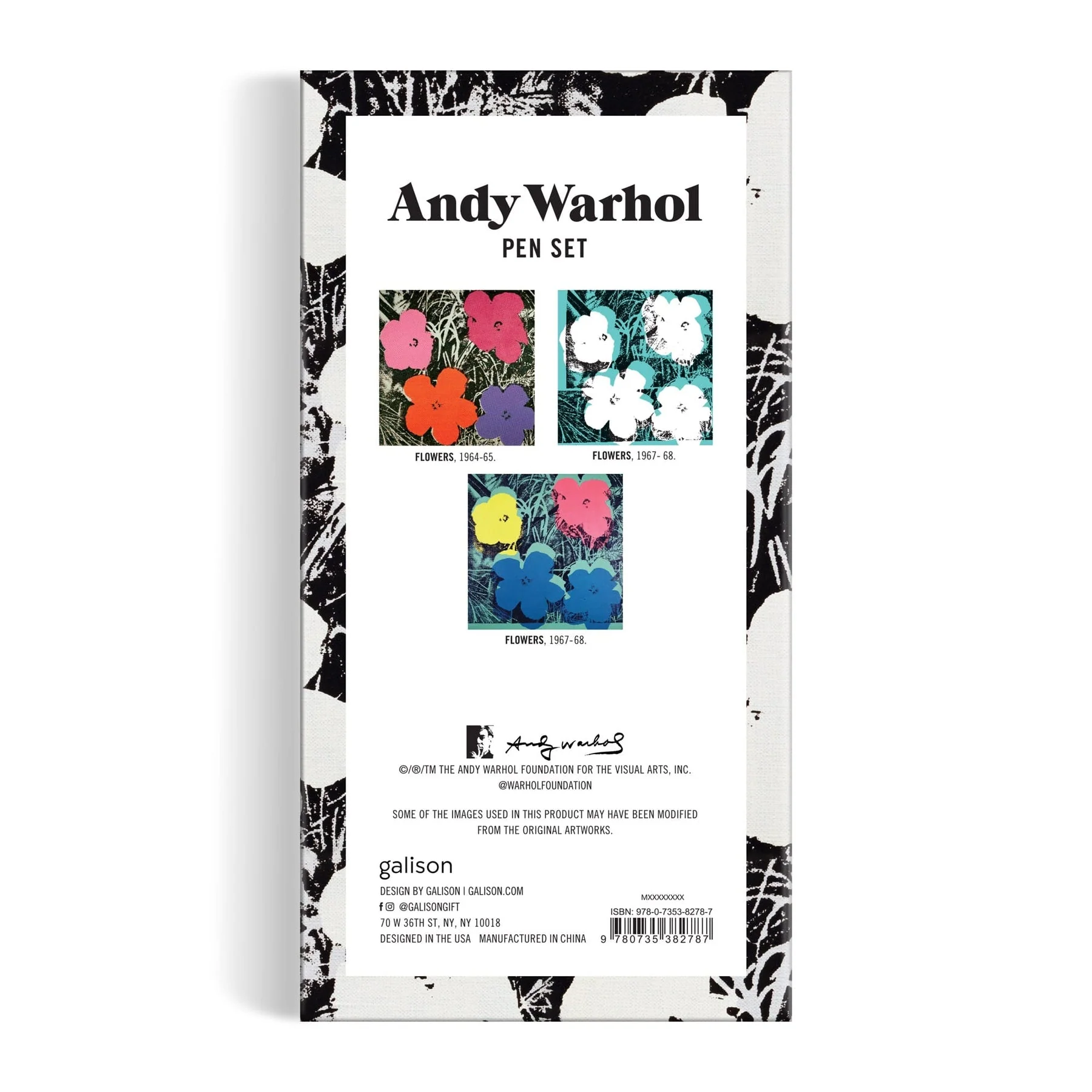 Andy Warhol Flowers Everyday Pen Set - Image 4