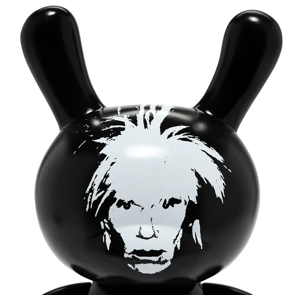 ANDY WARHOL FRIGHT WIG SELF-PORTRAIT 8" MASTERPIECE DUNNY BY KIDROBOT - Image 14
