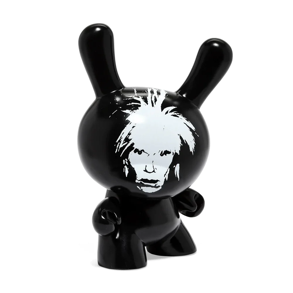 ANDY WARHOL FRIGHT WIG SELF-PORTRAIT 8" MASTERPIECE DUNNY BY KIDROBOT - Image 17