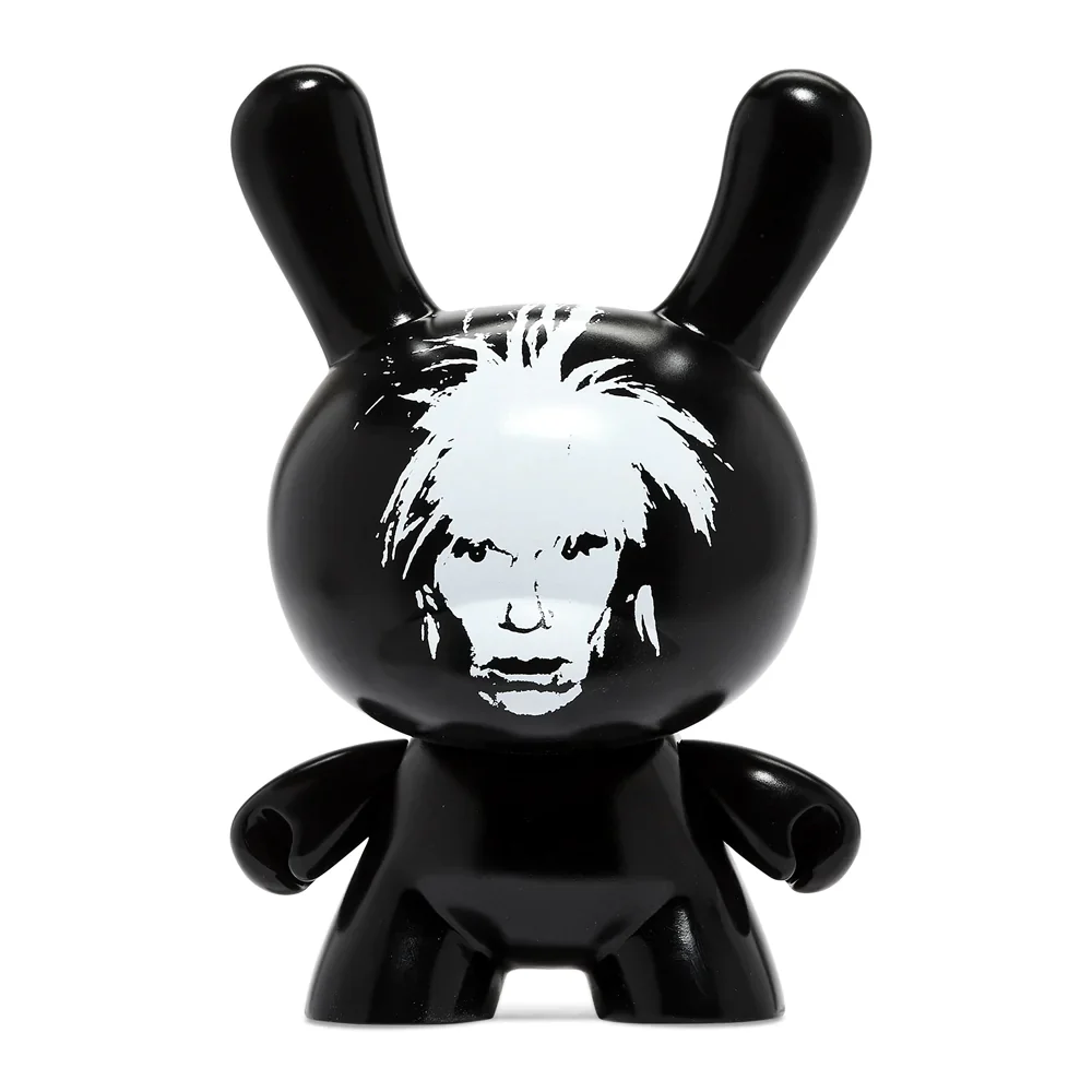 ANDY WARHOL FRIGHT WIG SELF-PORTRAIT 8" MASTERPIECE DUNNY BY KIDROBOT - Image 5