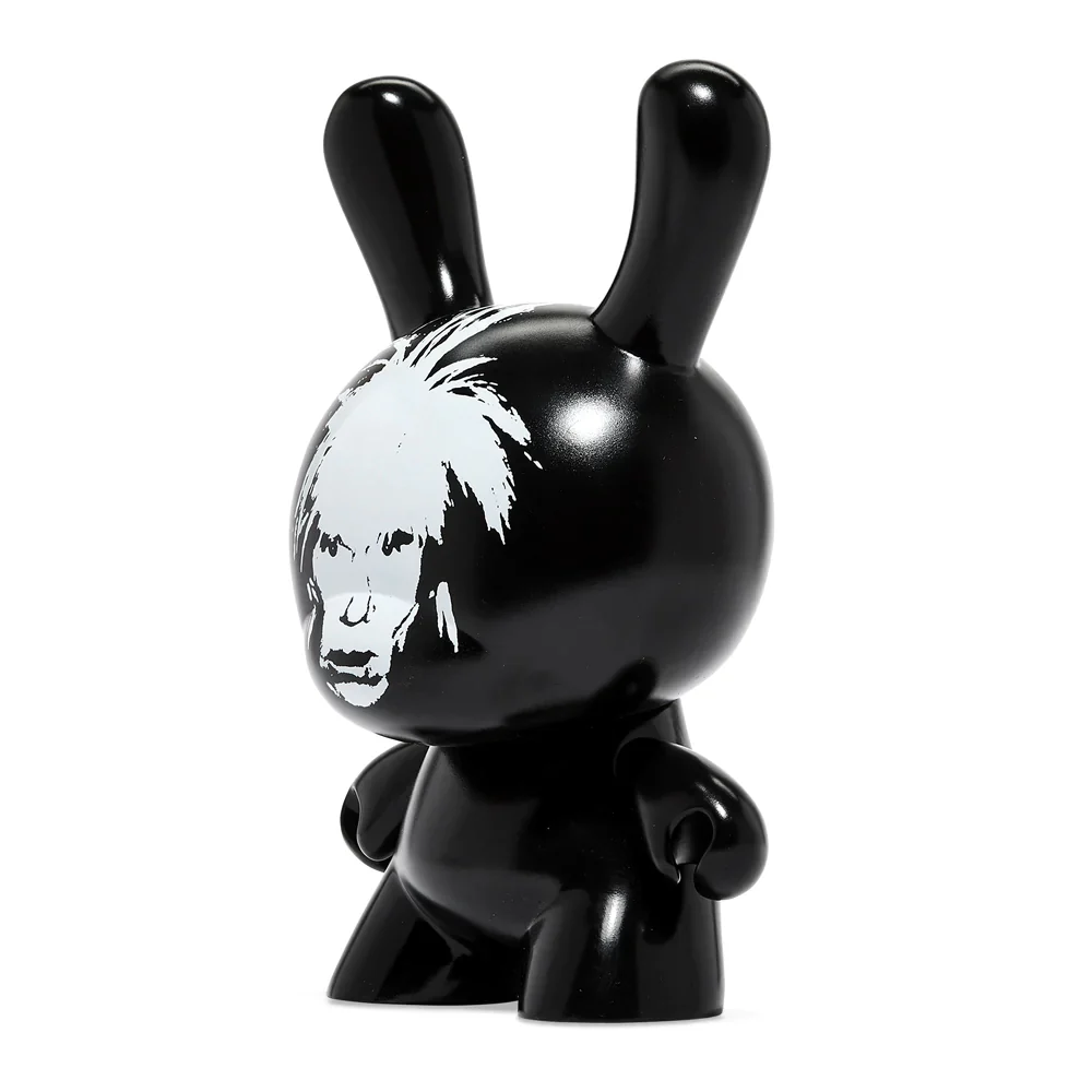ANDY WARHOL FRIGHT WIG SELF-PORTRAIT 8" MASTERPIECE DUNNY BY KIDROBOT - Image 6