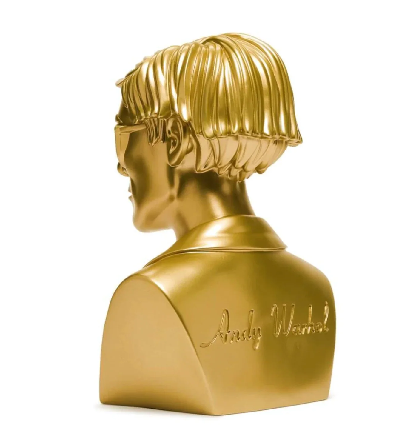 Andy Warhol GOLD bust by Kidrobot - Image 10
