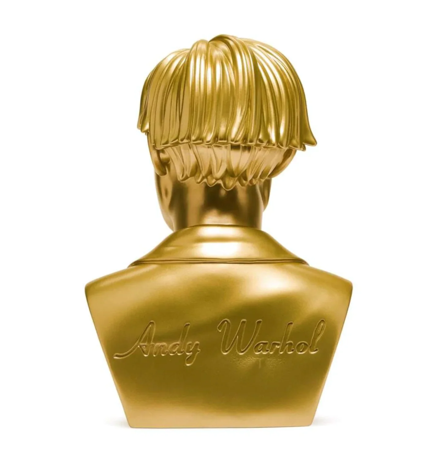 Andy Warhol GOLD bust by Kidrobot - Image 11