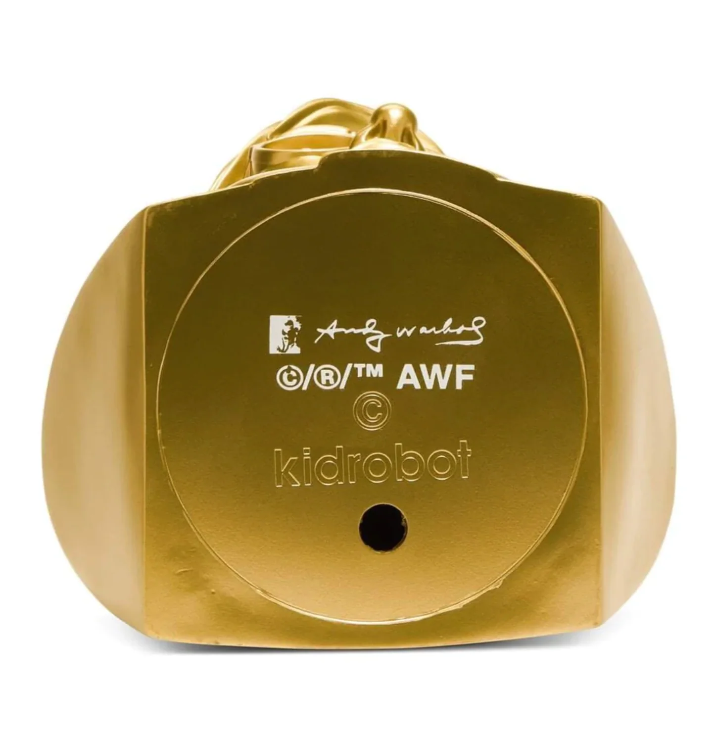 Andy Warhol GOLD bust by Kidrobot - Image 14