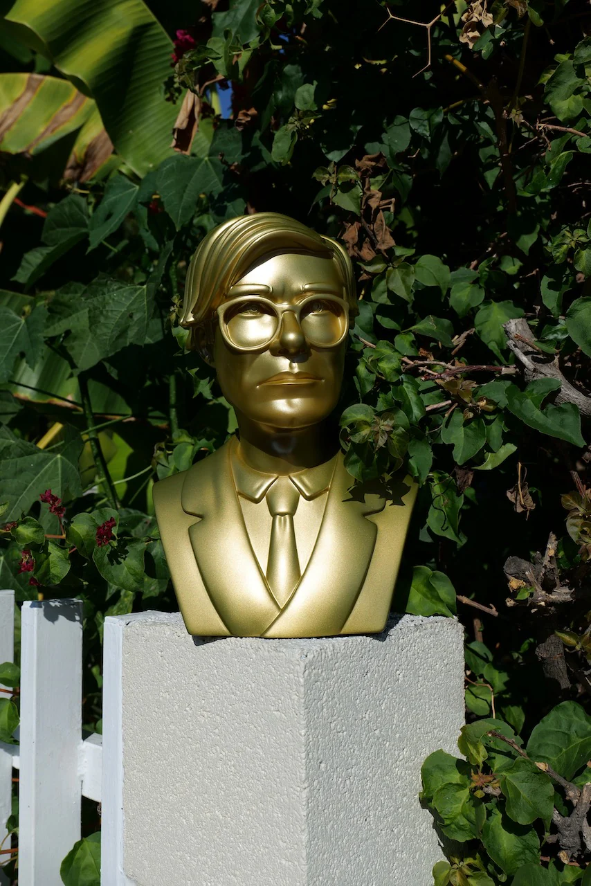 Andy Warhol GOLD bust by Kidrobot - Image 4