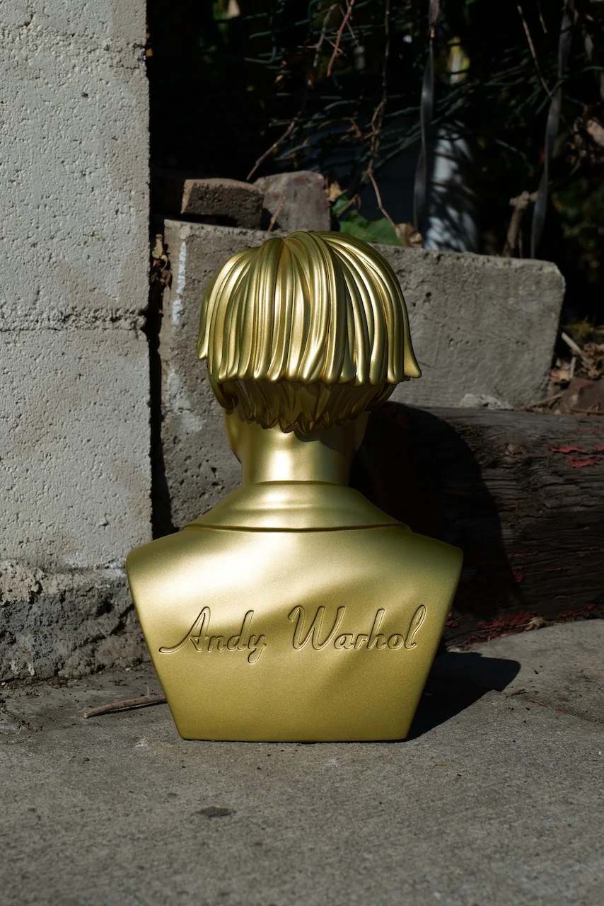 Andy Warhol GOLD bust by Kidrobot - Image 7