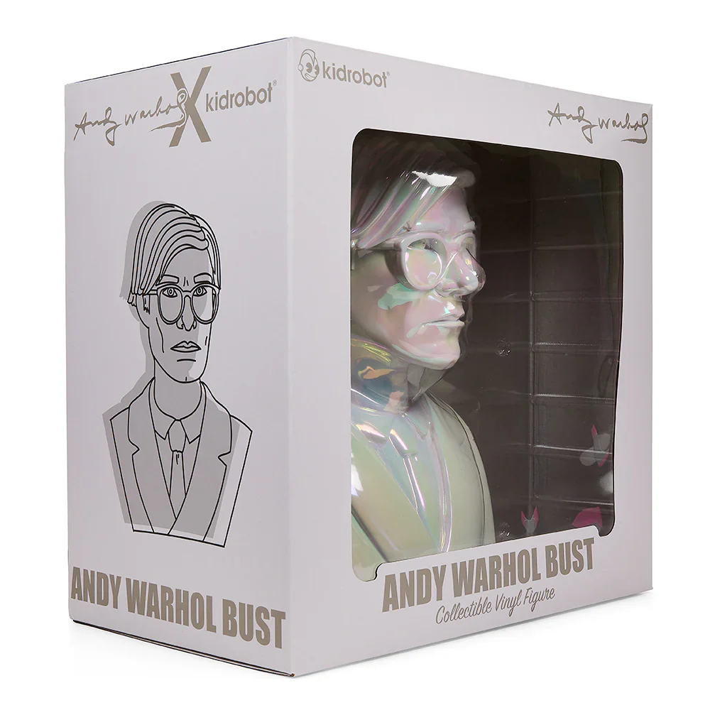 Andy Warhol Iridescent Bust by Kidrobot - Image 10
