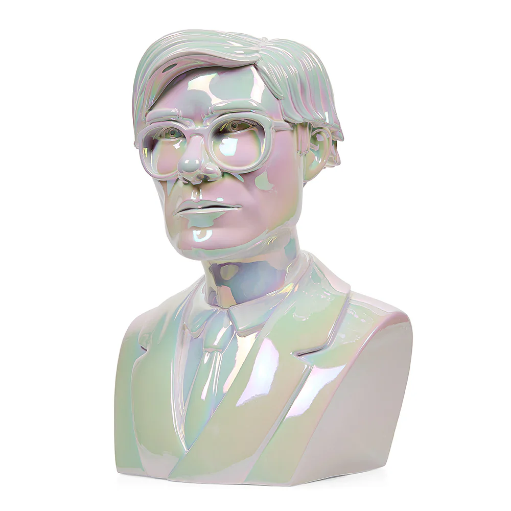 Andy Warhol Iridescent Bust by Kidrobot - Image 2