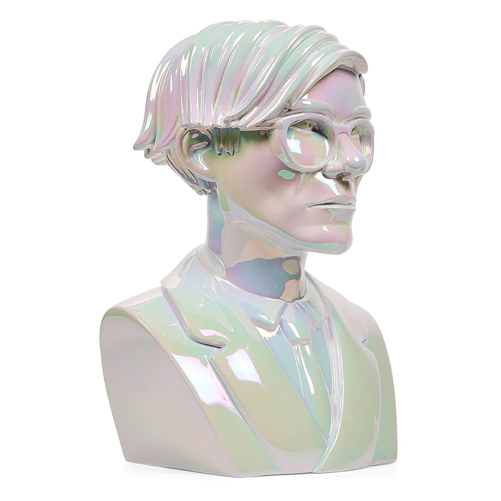Andy Warhol Iridescent Bust by Kidrobot - Image 3