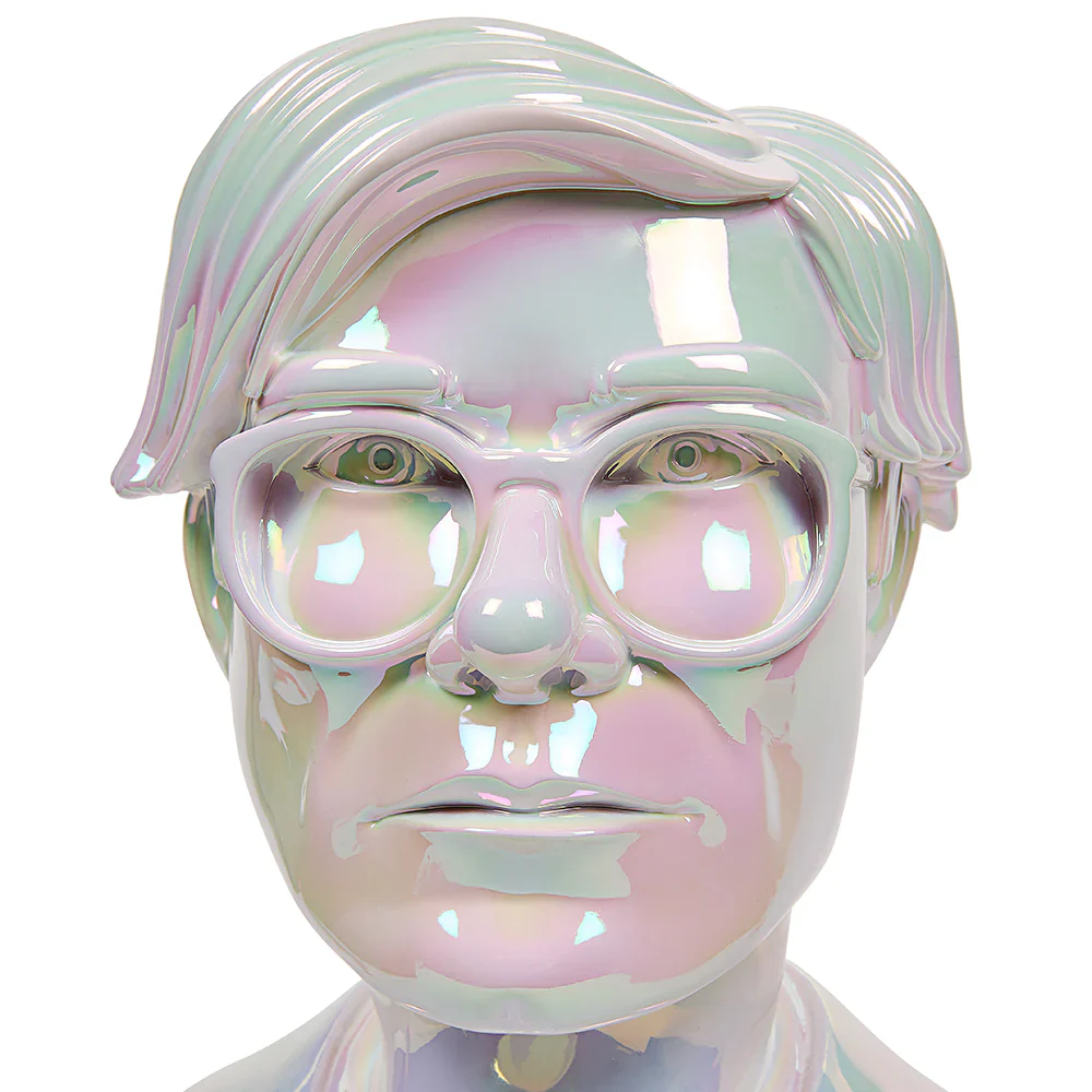 Andy Warhol Iridescent Bust by Kidrobot - Image 6