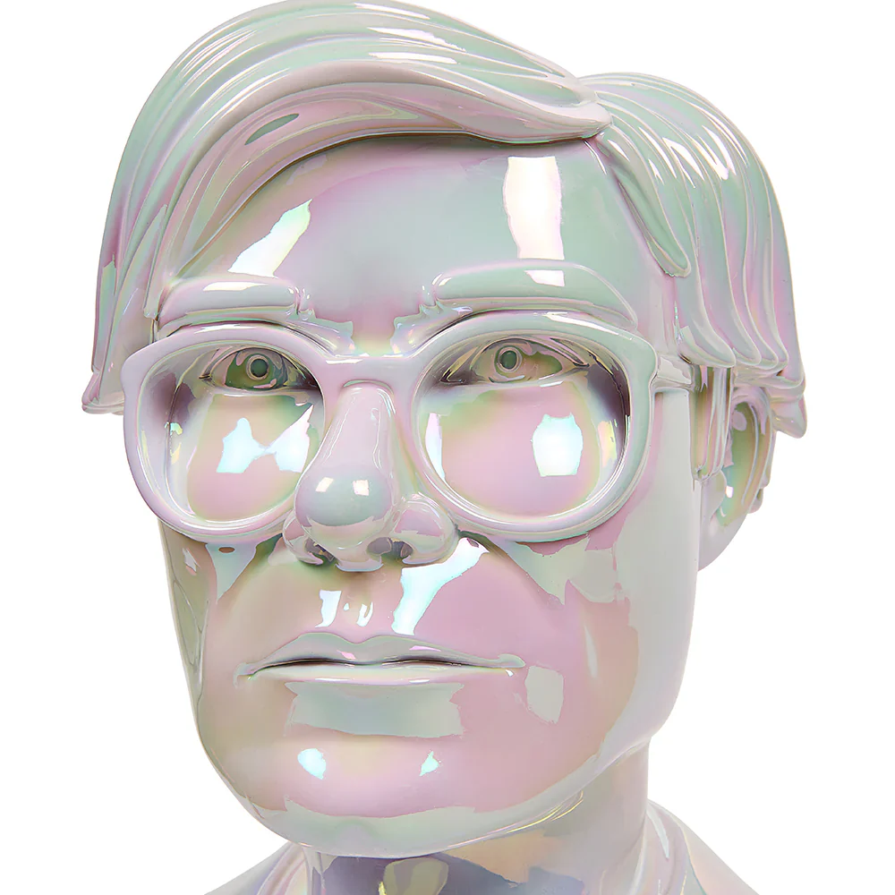 Andy Warhol Iridescent Bust by Kidrobot - Image 7