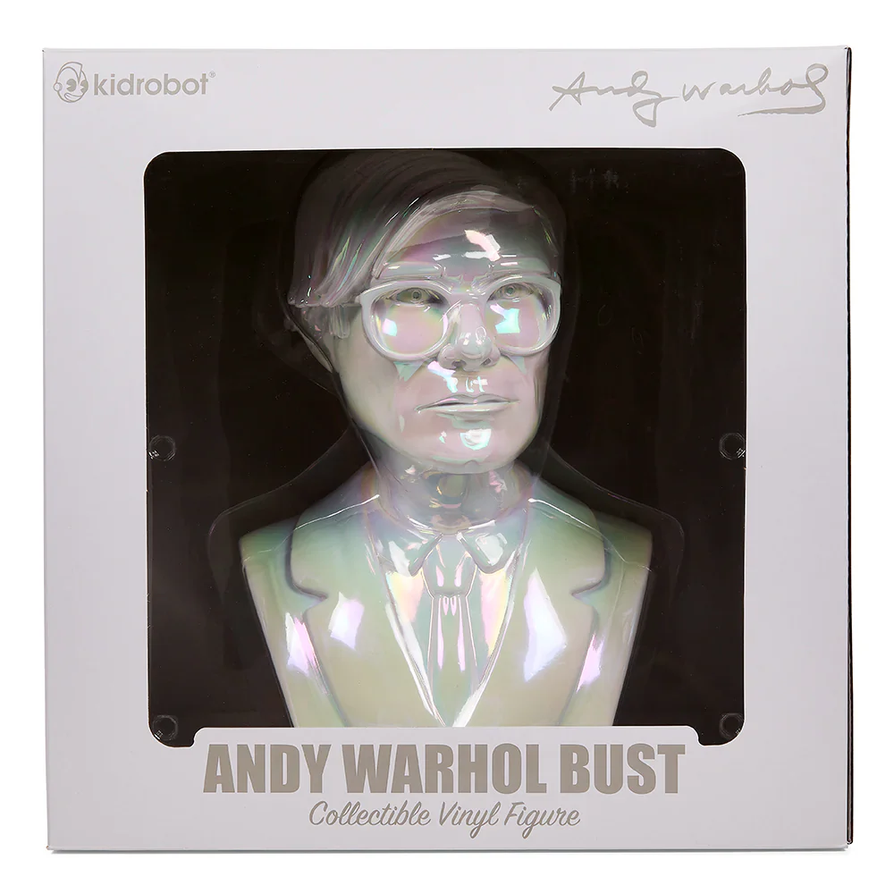 Andy Warhol Iridescent Bust by Kidrobot - Image 9
