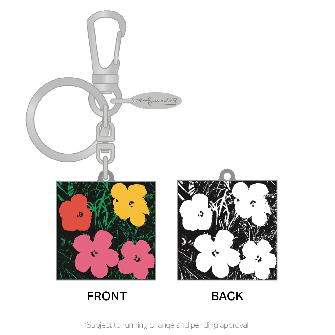 Andy Warhol Metal Flowers Keyclip - Image 3