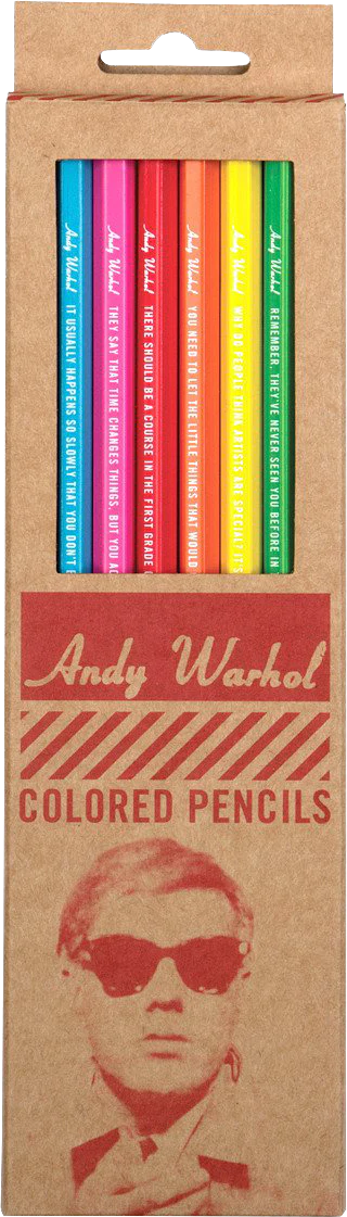 Andy Warhol Philosophy 2.0 Colored Pencil Set - Image 2