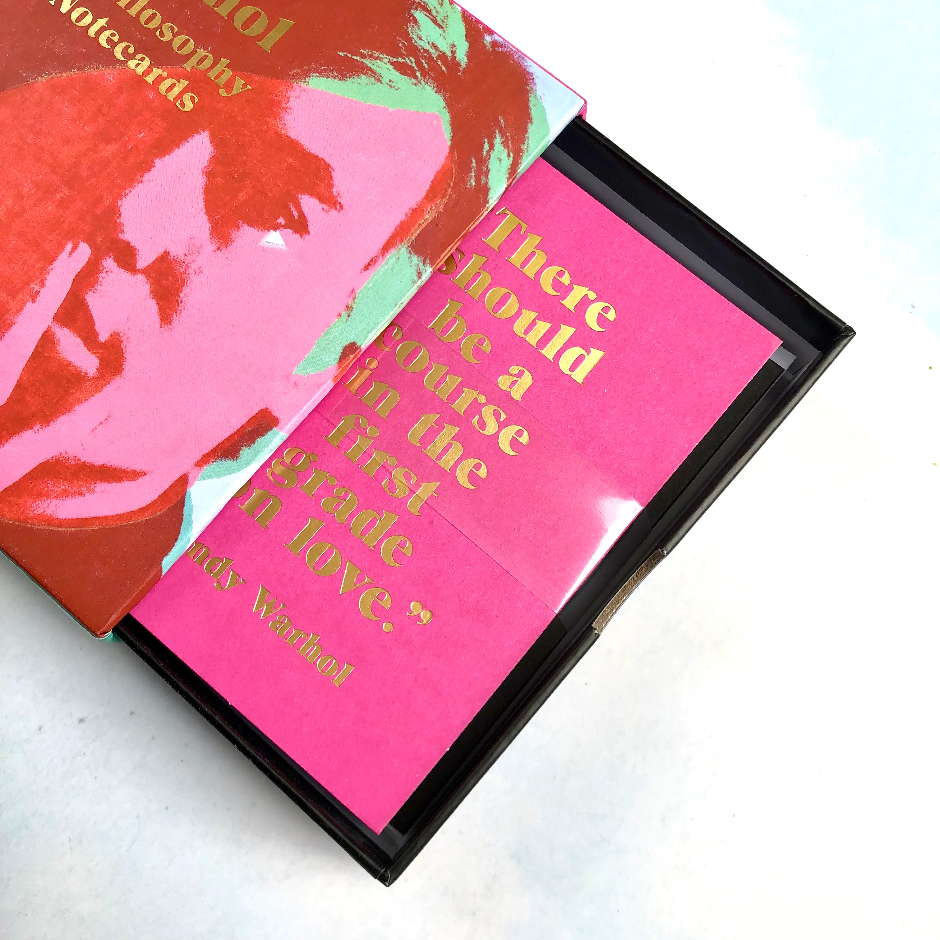 Andy Warhol Philosophy Greeting Assortment Notecards - Image 16