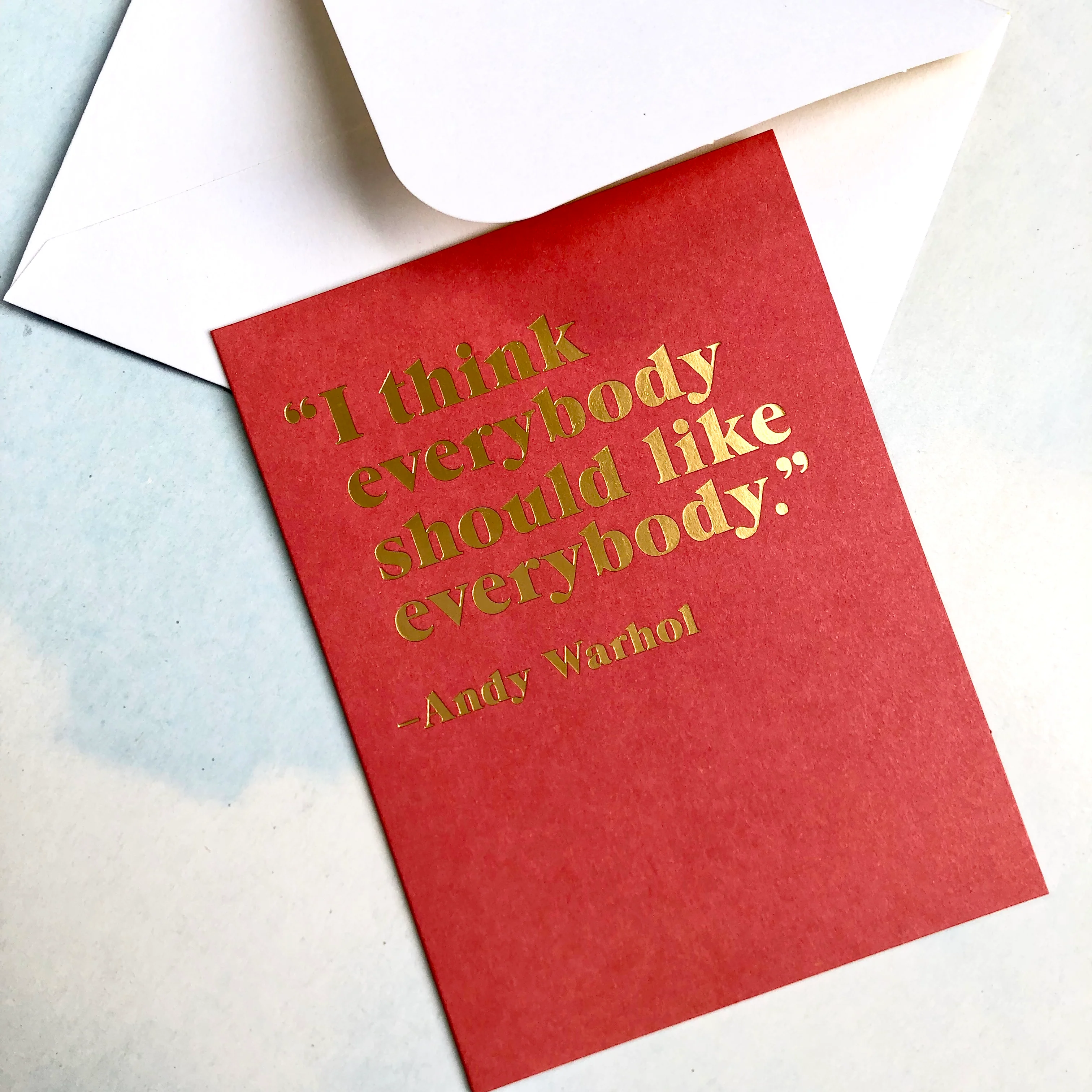 Andy Warhol Philosophy Greeting Assortment Notecards - Image 32