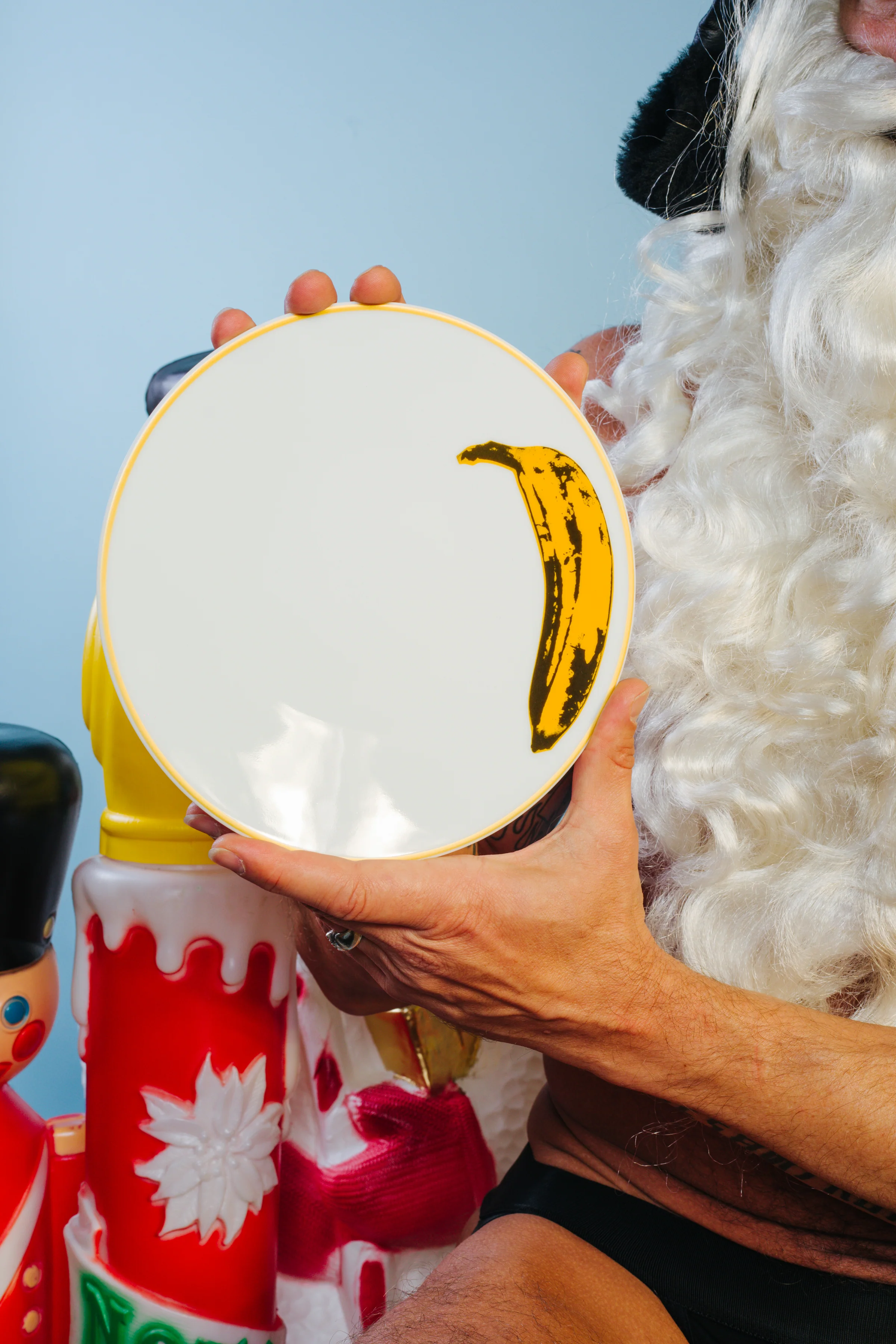 ANDY WARHOL PORCELAIN PLATE - Banana - Image 8