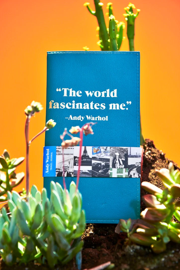 ANDY WARHOL QUOTATION TRAVEL JOURNAL - Image 9