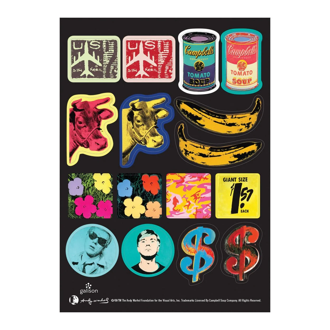 Andy Warhol Shaped Portfolio Notecards - Image 9