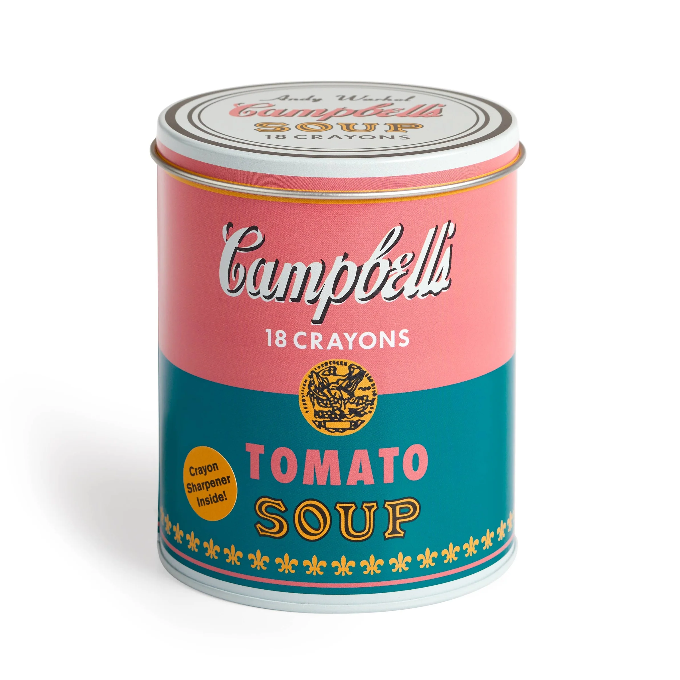 Andy Warhol Soup Can Crayons + Sharpener - Image 3