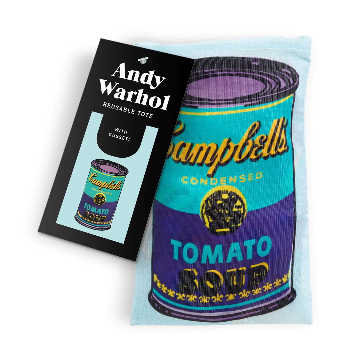 Andy Warhol Soup Can Reusable Tote Bag - Image 4